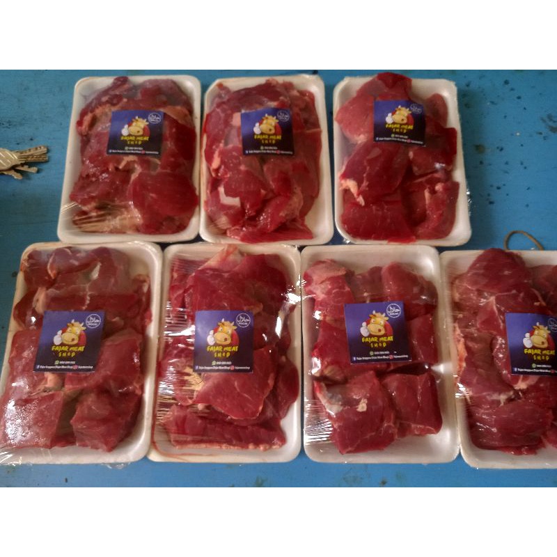 

Daging Rendang/Dendeng Sapi (0,5 - 1 Kg)