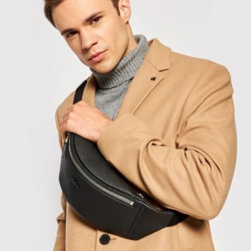 12.12 SALE | LCSTE MEN Chantaco Soft Leather Bum Bag