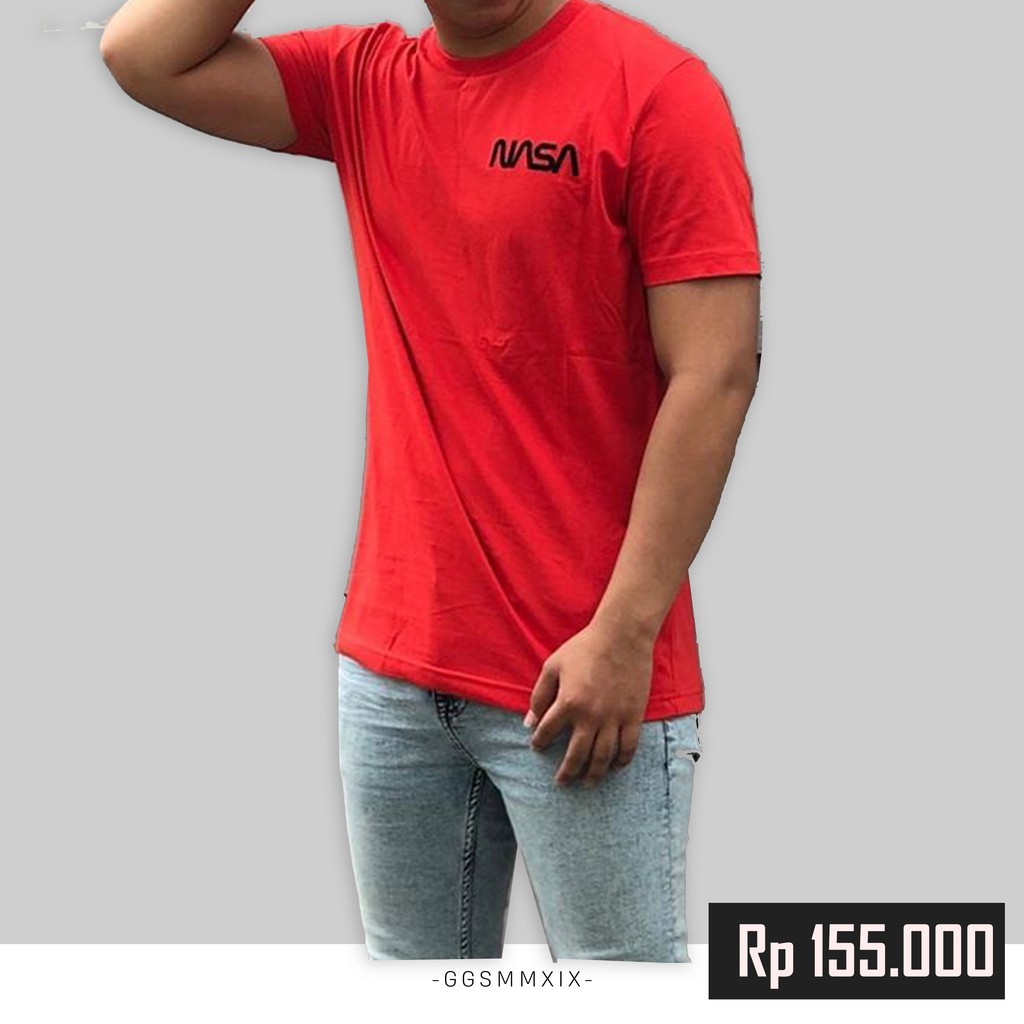 Zara X Nasa T-Shirt Original Brand | T-Shirt Zara X Nasa Red Original New | Zara Man Original Brands