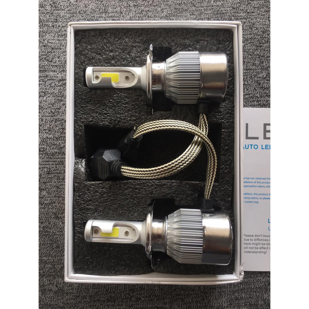 Lampu LED Mobil H4 COB C6 36watt