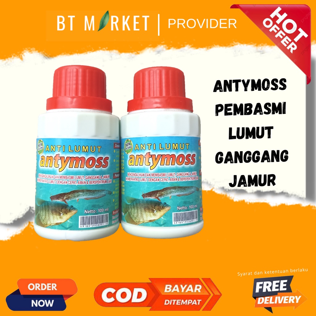 Antymoss 100 ml Pengendali Dan Pembasmi lumut