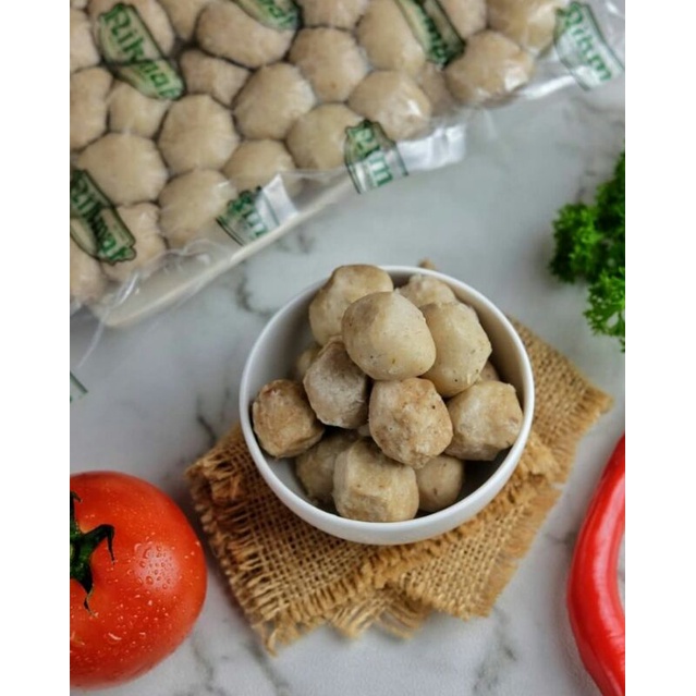 

[MURAH LEBAY...!!!] Nikmat Bakso Sapi/Ayam/Ikan Halal Berat 1KG Enak Mantul