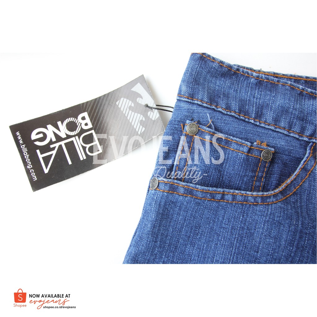 CELANA PENDEK JEANS PRIA DISTRO BALI SIZE LENGKAP JUMBO // EVO JEANS