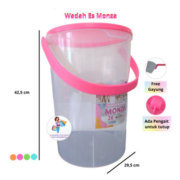 Toples Es Buah Ukuran 26 Liter / Maspion Squash Jar Tempat Es 26 Liter Serbaguna FREE Irus