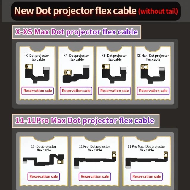 Jc dot projector / jc face id repair flexibel for ip x - xsmax