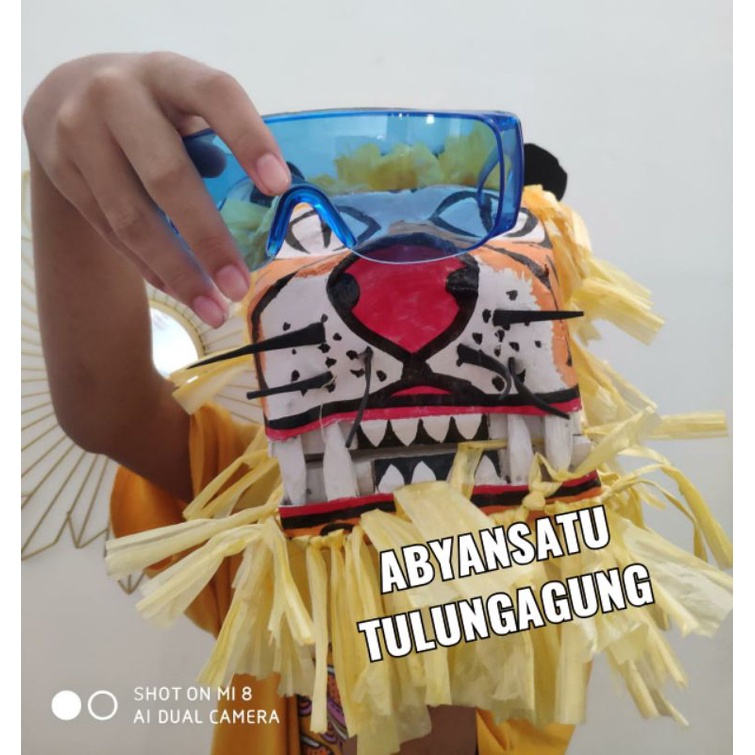 singo barong singo sakti topeng harimau barongan caplokan