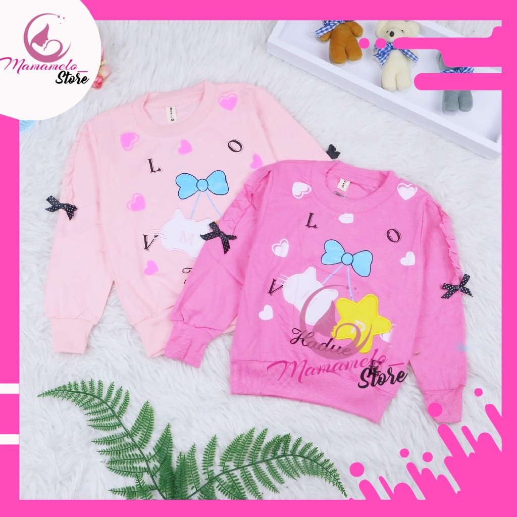 [PREMIUM] KAOS SWEATER VIERA CEWEK 1-15 TH - JAKET LENGAN PANJANG ANAK PEREMPUAN KOREA POLOS IMPORT