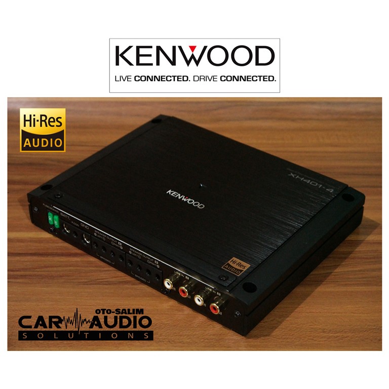Kenwood XH401-4 Hi-Res Certified Class D Amplifier