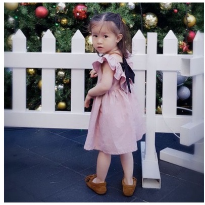Dress Anak Perempuan Import NEW SWEET PITA HITAM