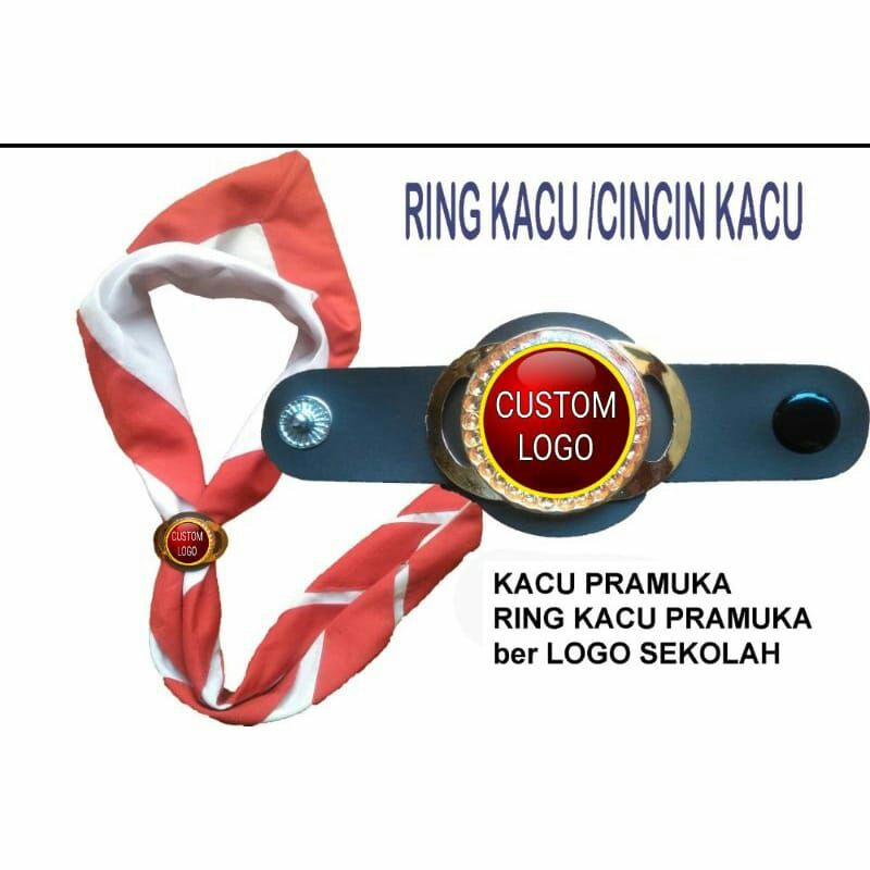 

ring kacu pramuka pengikat kacu logo gudep ambalan acara suka suka