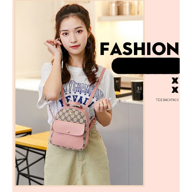 TAS FASHION MINI KOREA IMPOR TERBARU RANSEL MODIS STYLISH