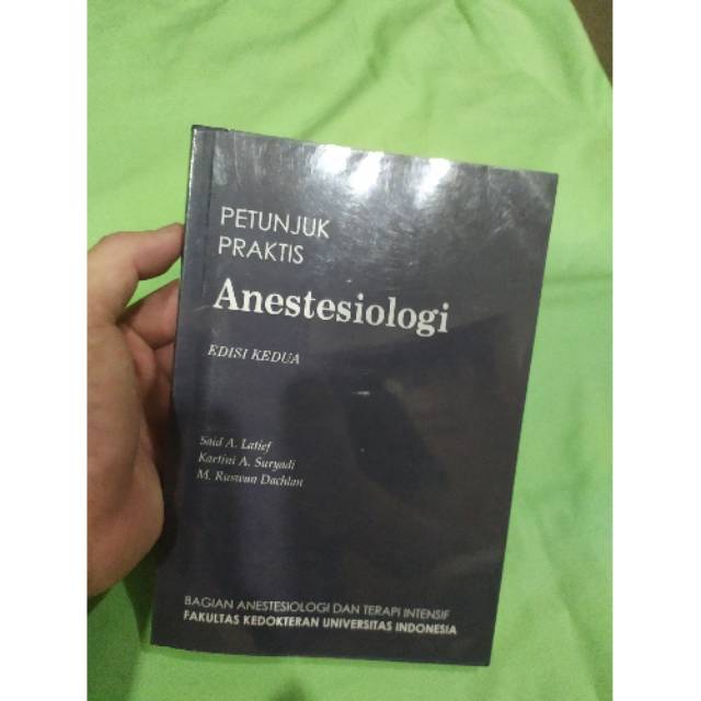Buku Anestesiologi FKUI