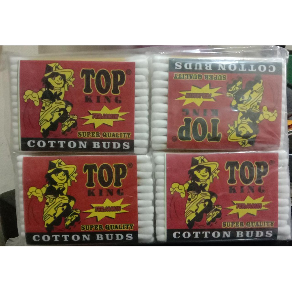 1pack TOP Cotton Buds Dewasa Serbaguna Korekan Kuping