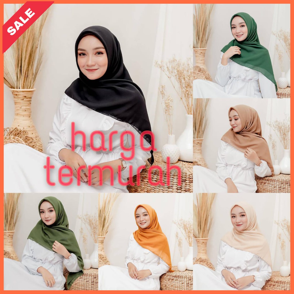 JILBAB KERUDUNG SEGI EMPAT BELLA SQUARE BISA [COD] [GOSEND] [GOJEK] / TERMURAH