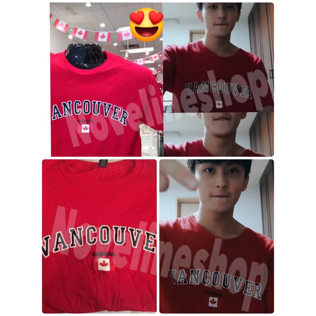 BAJU TSHIRT KAOS KPOP NCT MARK LEE VANCOUVER CANADA
