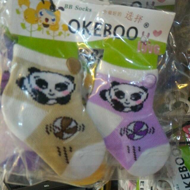 Kaos kaki isi 2pcs fit, pichu, winteku, okeboo