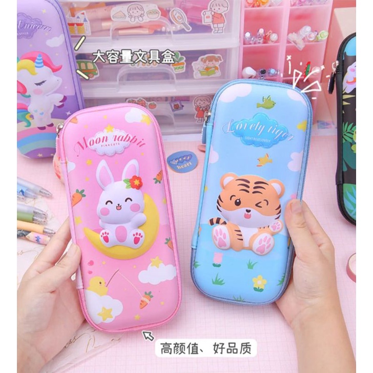 

KOTAK PENSIL 3D LUCU | KOTAK PENSIL CUTE | KOTAK PENSIL ANAK SEKOLAH |KOTAK PENSIL ANAK SD PEREMPUAN