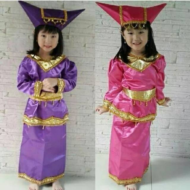 20+ Koleski Terbaru Gambar Baju Adat Padang Kartun - Smart Mommy