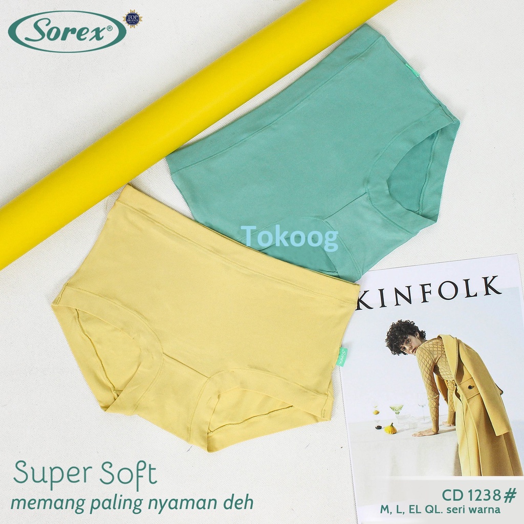 Celana Dalam Wanita Sorex Super soft 1257 / 1238 / 1239