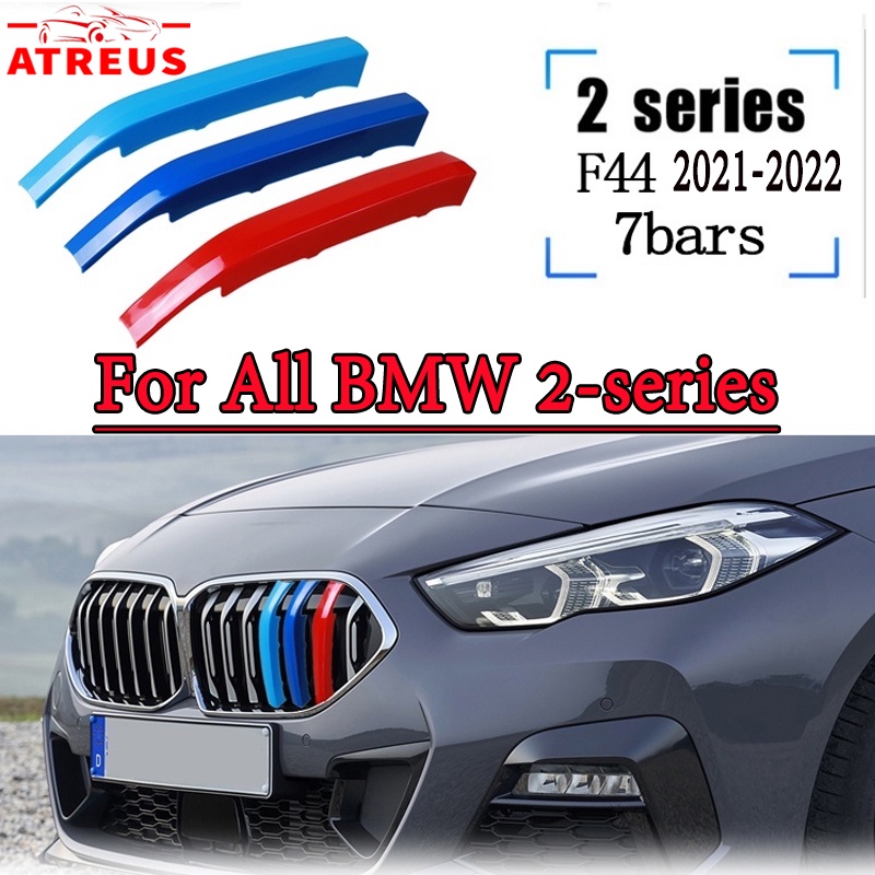 3pcs Klip Strip Trim Grille Mobil Balap Bahan ABS Untuk BMW F22 F44 F45 F23 F46 2 Series 2014-2021 2022