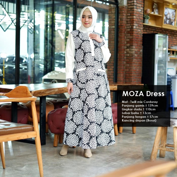 Gamis Terbaru Edisi Lebaran atau Longdress motif