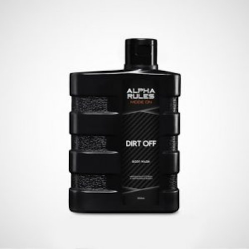 Terjamin !!! Alpha Rules Dirt Off Body Wash / Alpharules Sabun Mandi Pria / Pembersih Badan Pria / P