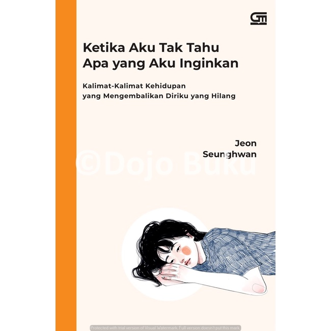 Buku Novel Ketika Aku Tak Tahu Apa Yang Aku Inginkan by Jeon Seunghwan