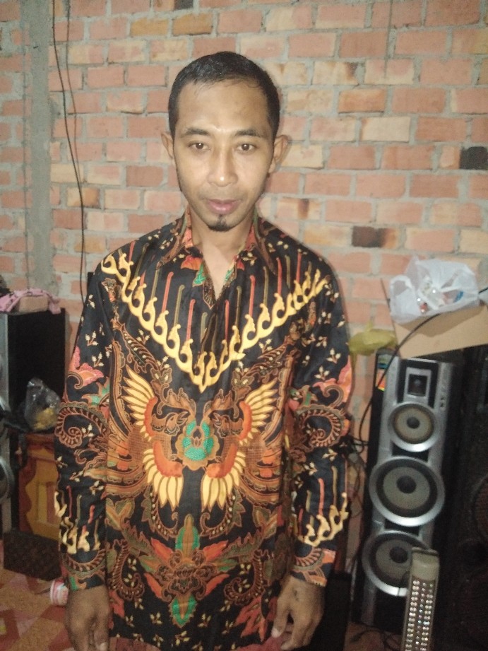 Maura Couple - Sania Ruffle Batik Couple Ori Ndoro Jowi Dnt Garansi