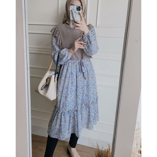 seona ruffle tunik candylady