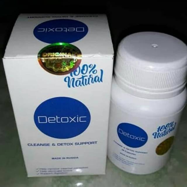 Obat Pembasmi Parasit Penghilang Bau Mulut Detoxic Asli Original Shopee Indonesia