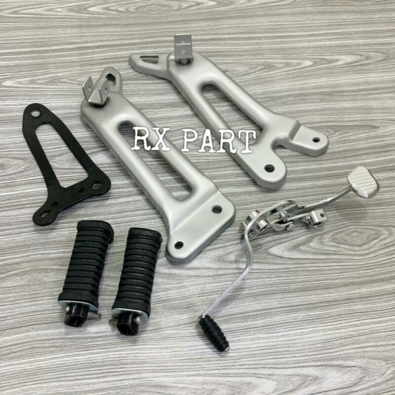 Dudukan step belakang rx king 2008+step/pijakan kaki belakang+dudukan knalpot rx king+operan gigi