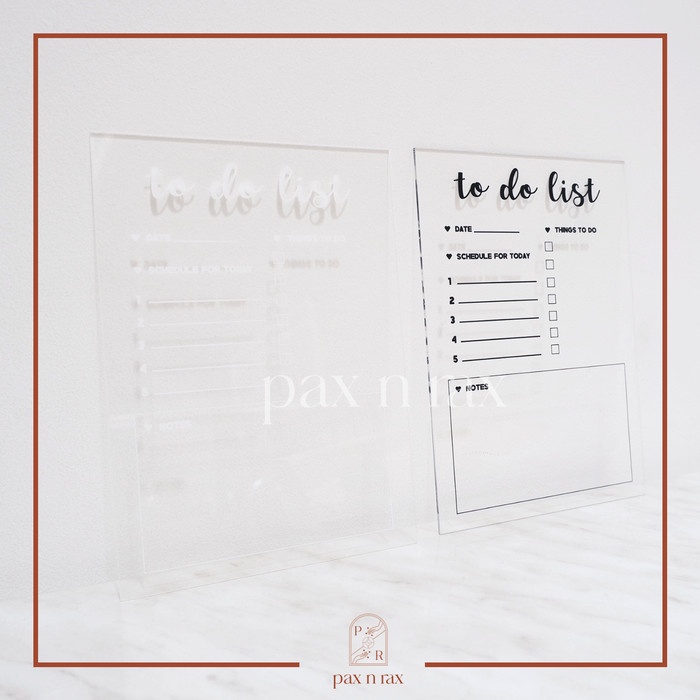 

Murah Akrilik Planner To Do List Dinding I Acrylic Planner I To Do List I Da Murah