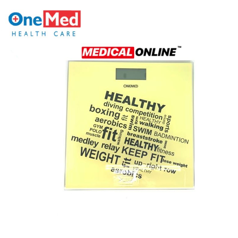 TIMBANGAN BADAN DIGITAL ONEMED EB9370 EB-9370 BODY SCALE MEDICAL ONLINE MEDICALONLINE