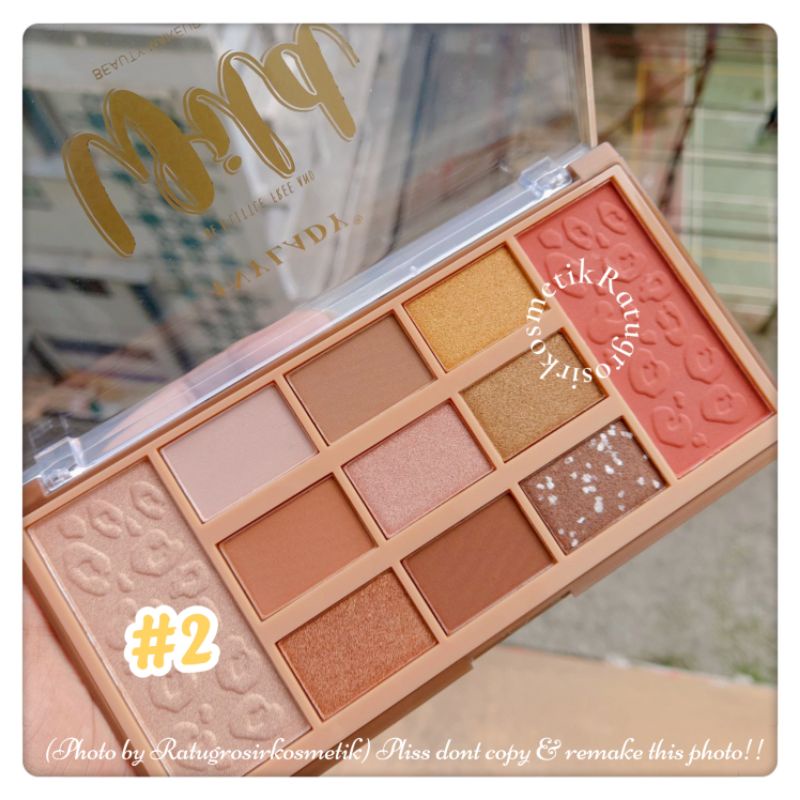 PROMO!!!EYESHADOW PALETTE BE A LITTLE FREE &amp; WILD ANYLADY NO.927