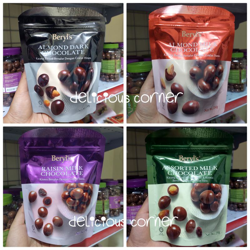 Jual Beryl's 250g Chocolate Premium Import Coklat Cokelat Halal ...