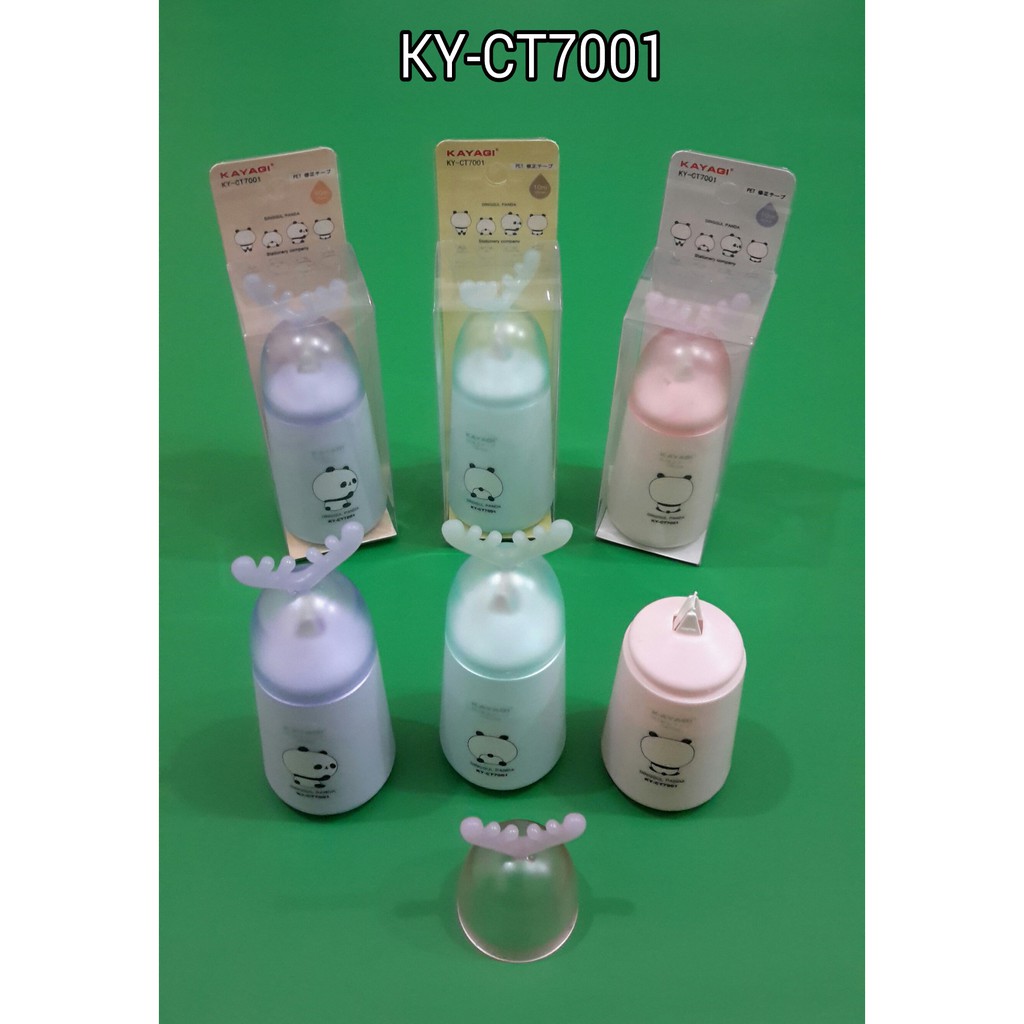 

Tipe X / Correction Tape Kayagi Bentuk Tanduk Rusa Fancy