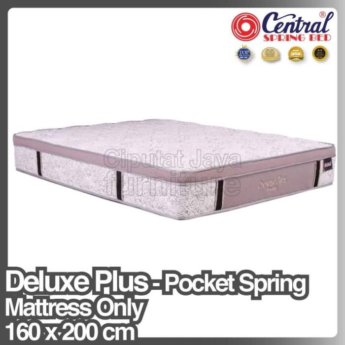 Central Deluxe Plus - Spring Bed - 160 x 200 cm