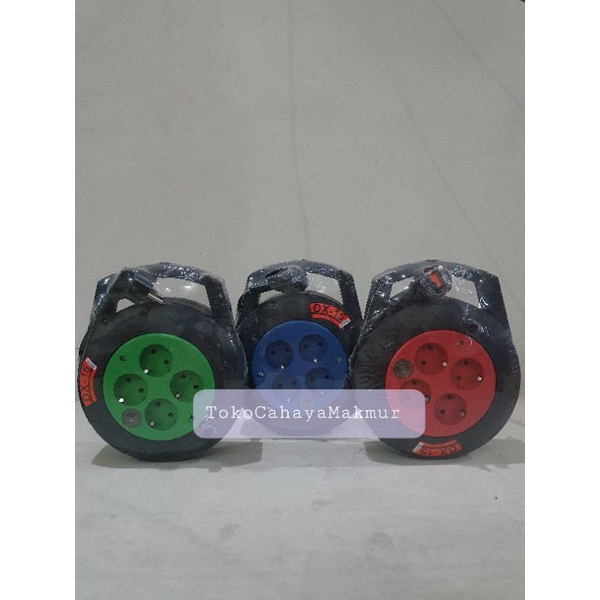 Kabel Roll/Stop Kontak/Kabel Box DX-15 DX15 + Lampu Indikator Dexta
