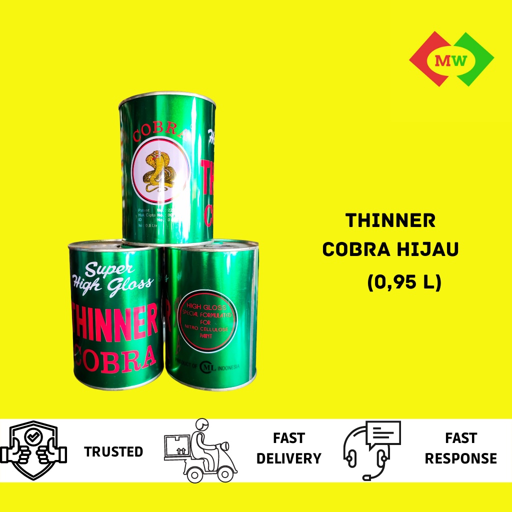 THINNER COBRA HIJAU 1 LITER