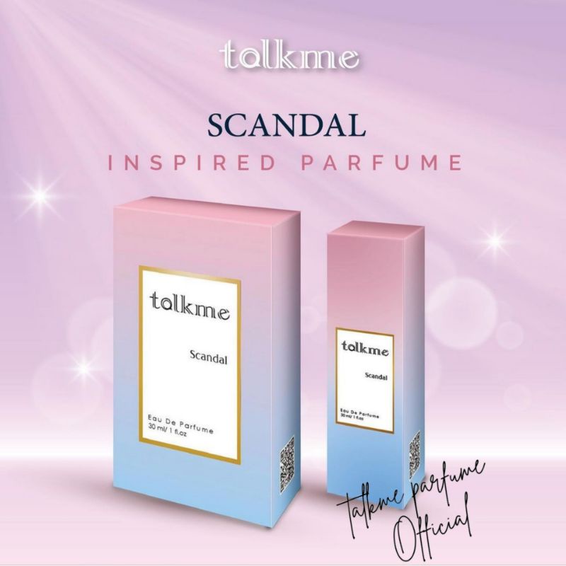 Talkme Parfume Scandal 30ml  Bpom / Talkme Parfum / Talk me Parfume / Talk me Parfum