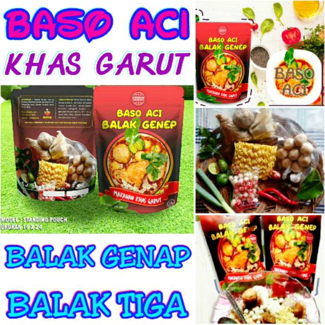 

Bakso aci balak genap