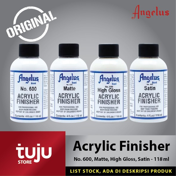

TERLENGKAP! Angelus Acrylic Finisher - 118ml