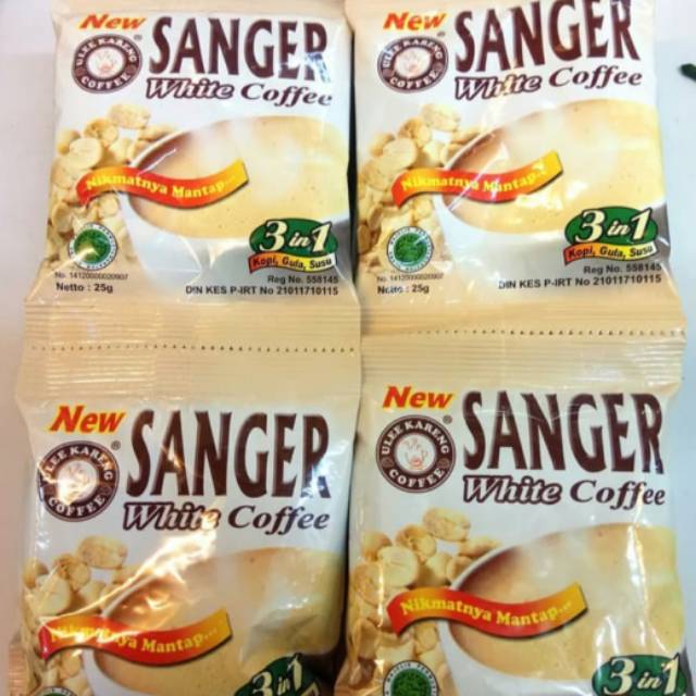 

(COD)KOPI SANGER WHITE COFFE ULEE KARENG ACEH 10 sachet [ KOPI KHAS ACEH