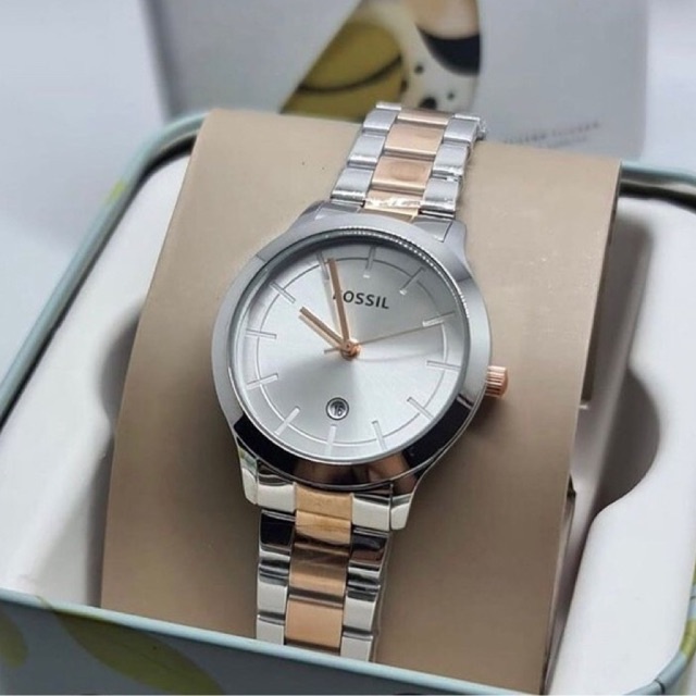 jam wanita fs classic box kaleng