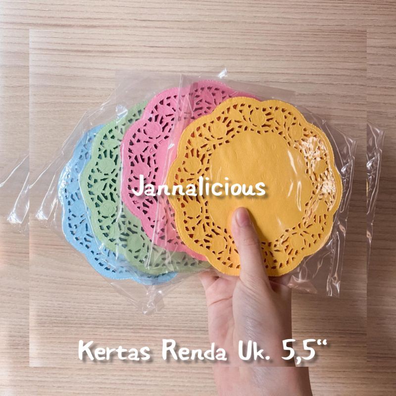 

[100pcs] Doyleys Paper Round (Kertas Renda Bulat) uk. 5,5