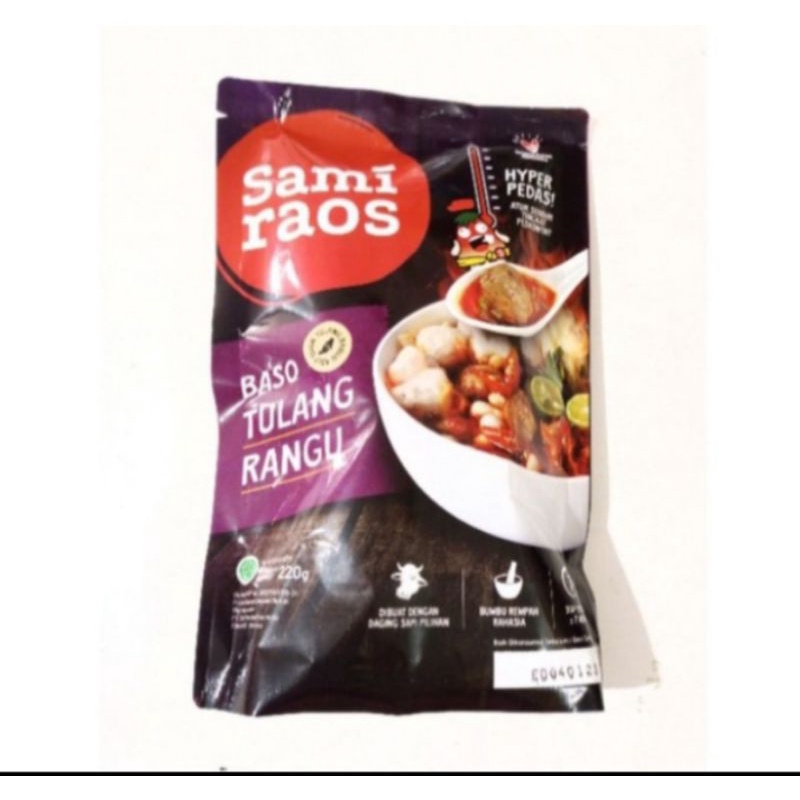 

SAMI Raos baso tulang rungu 220gr