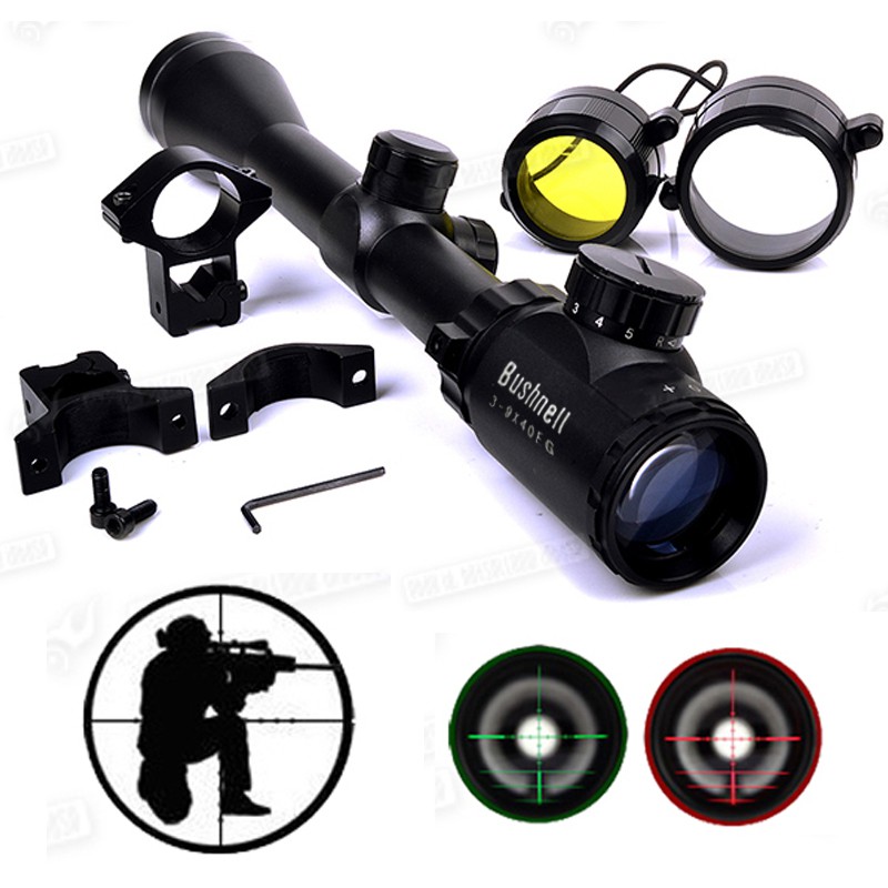 TEROPONG SENAPAN BUSHNELL 3-9X40 EG RIFLESCOPE - Telescope Bushnell 3-9x40 EG - Tele Scope