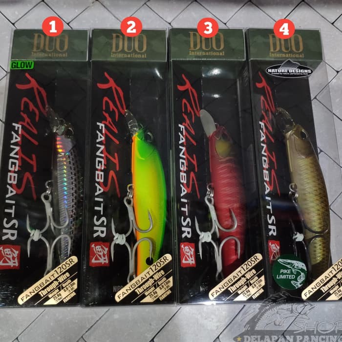 Terlaris Lure Duo Realis Fangbait 120Sr