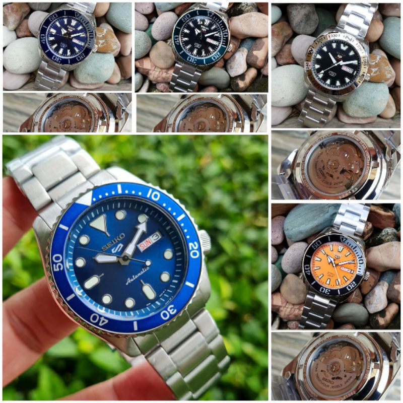 Seiko 5 Sport Authentic - Garansi dist 1yr, Include Box Original