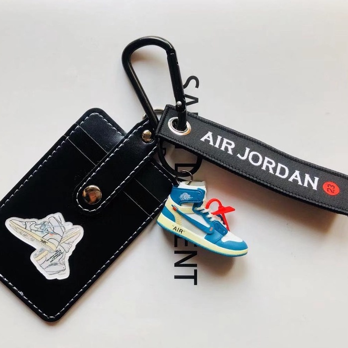

ID card holder Air Jordan 3 slot /gantungan kartu/ lanyard/ name tag/keychain